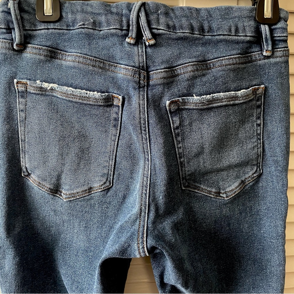 Good American Good Leg Mid Rise Skinny Jeans Sculpting Denim 8/29 GLCNFH941T - Picture 8 of 8